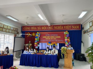 Hội nghị CBVC năm học 2021 - 2022 và họp mặt Ngày nhà Giáo Việt Nam 20/11
