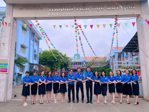 Chi Đoàn Tiểu học Duy Tân hưởng ứng Tuần lễ "Tự hào màu áo Thanh niên Việt Nam"