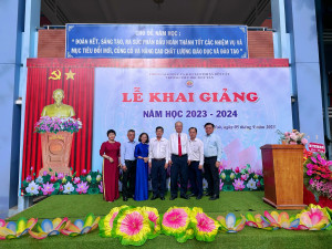 Trường TH Duy Tân long trọng tổ chức Lễ Khai giảng năm học mới 2023 - 2024